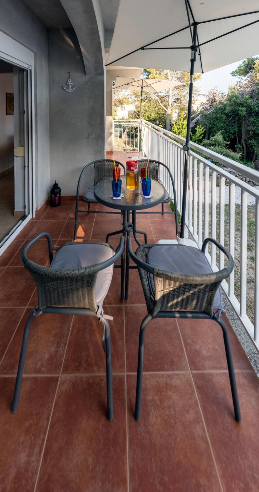 Apartment Anamaria With Seaview Petrčane Dış mekan fotoğraf