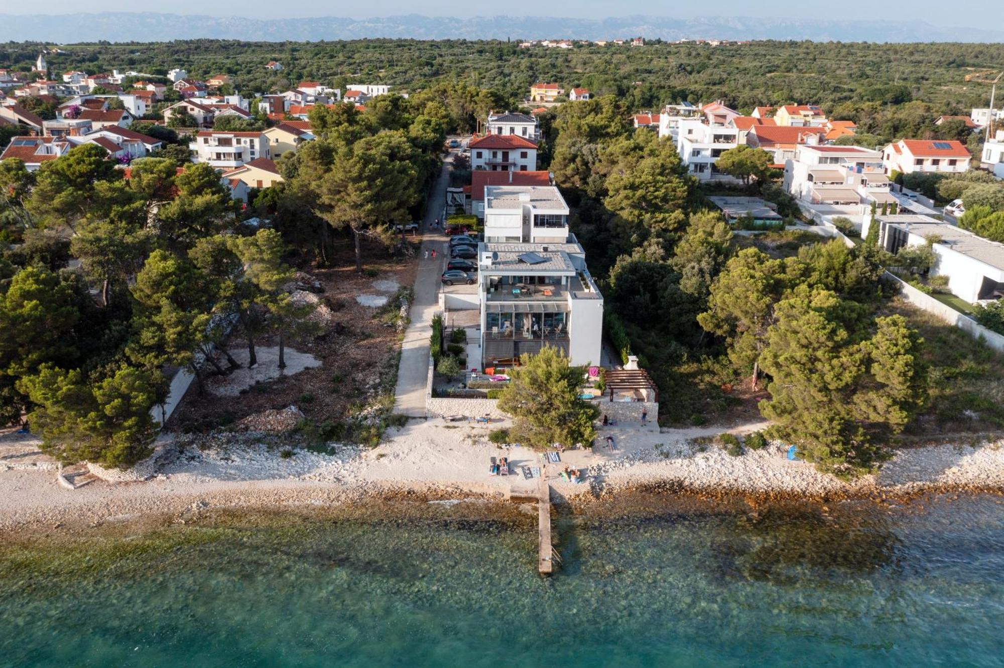 Apartment Anamaria With Seaview Petrčane Dış mekan fotoğraf